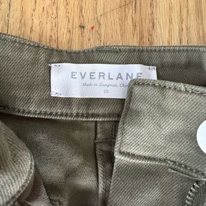 Everlane Wide Leg Cropped Pants